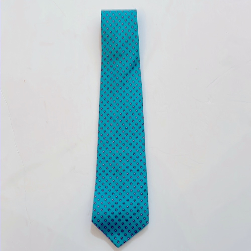 Giorgio Armani Silk turquoise  Men's Tie